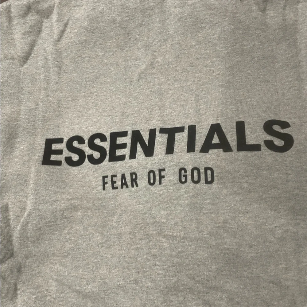 Essentials fear of god dark oatmeal hoodie and pants full set - Picture 4 of 4